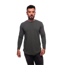 Cargar imagen en el visor de la galería, Camisa Clásica Verde Musgo - Manga Larga
