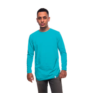 Camisa Clásica Turquesa- Manga Larga