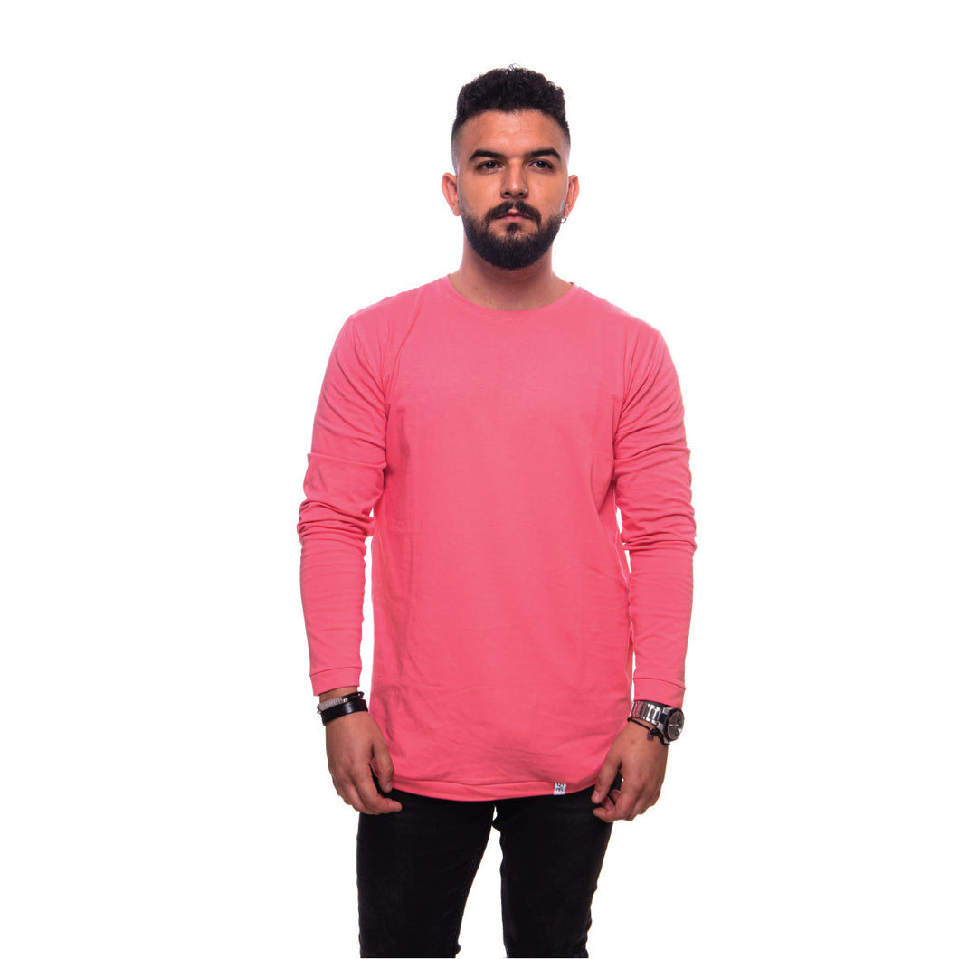 Camisa Clásica Salmon - Manga Larga