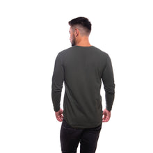 Cargar imagen en el visor de la galería, Camisa Clásica Verde Musgo - Manga Larga
