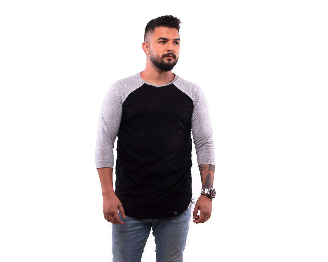 Camisa Duplex Negro - Gris