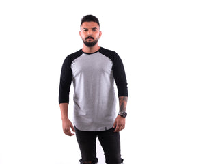 Camisa Duplex Gris -  Negro