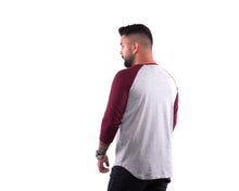 Cargar imagen en el visor de la galería, Camisa Duplex Gris - Vino
